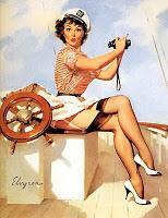 pin up femme retro