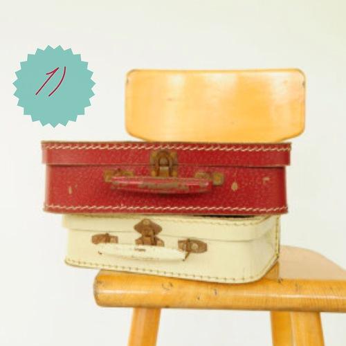 Wishlist Vintage // Envies vintage 1) Petites valises, Happy...