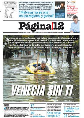 Graves inondations à Buenos Aires [Actu]