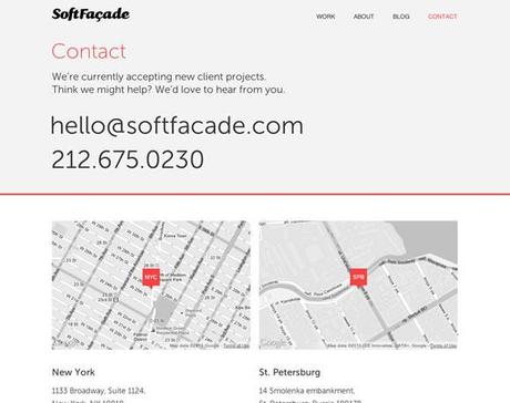 21 formulaires de contact inspirants