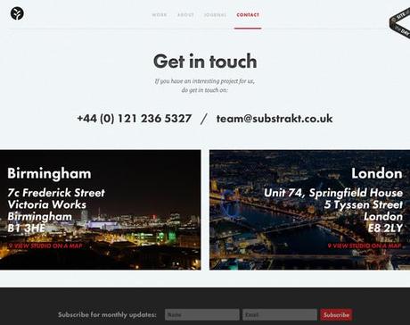 21 formulaires de contact inspirants