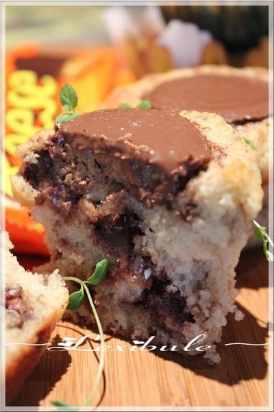 ~Muffins aux bananes et au chocolat Reeses~