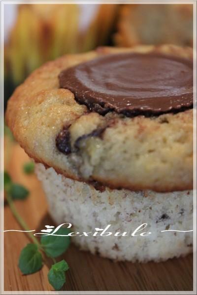 ~Muffins aux bananes et au chocolat Reeses~