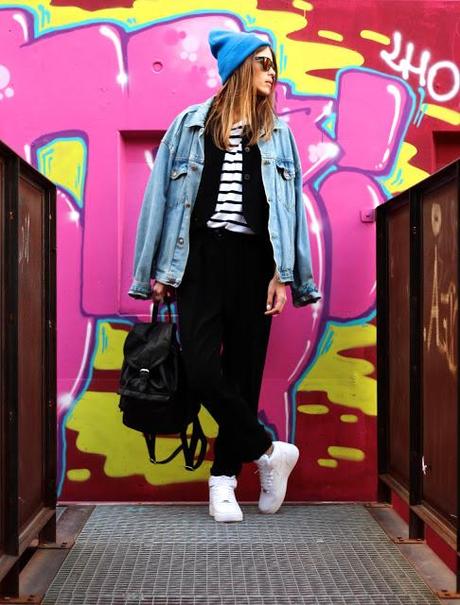 LES RAYURES..... Imprimé graphique à la FRICHE!