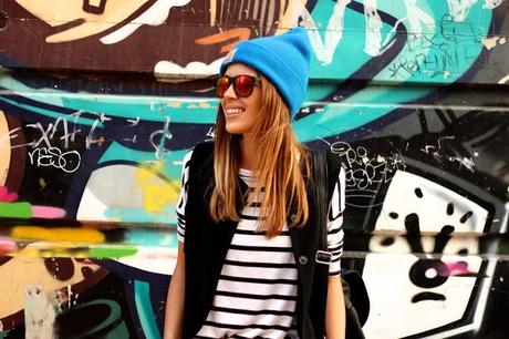 LES RAYURES..... Imprimé graphique à la FRICHE!