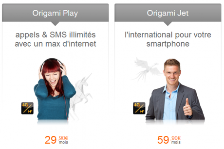 Orange ouvre la 4G au grand public avec de nouveaux forfaits origami