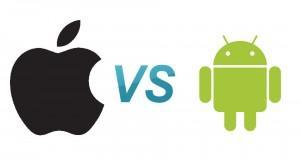 débat apple contre android