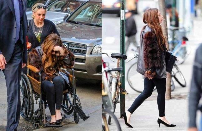 PHOTO Lady Gaga : Miracle elle marche ! Quelle menteuse !