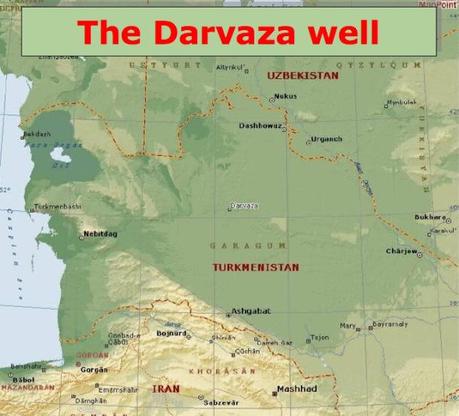 DARVAZA : UN VILLAGE QUI POSSEDE SA PORTE D'ENTREE AUX ENFERS - The darvaza well