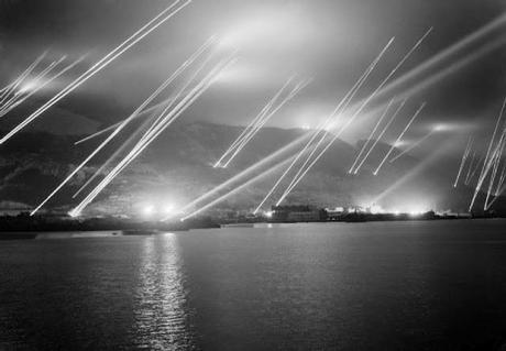 Searchlights-on-the-Rock-at-Gibraltar-1942