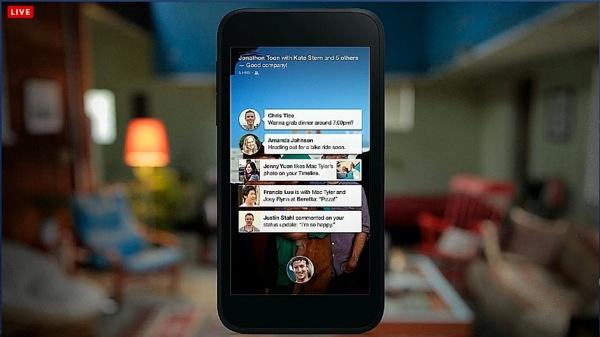 Facebook Home Notifications