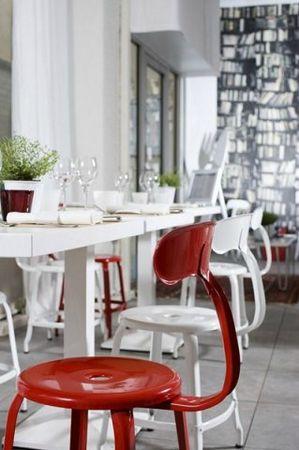 cafe mademoiselle deco industriel chic