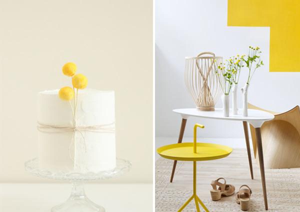 Silence on decore Yellow touch