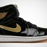 Air Jordan 1 Retro High OG Black Gold White