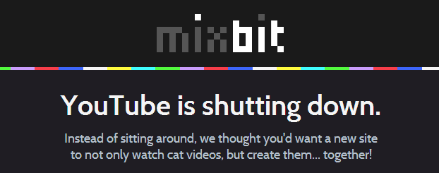 mixbit, buzz autour du prétendu arrêt de Youtube