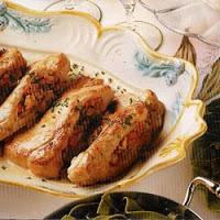 Grenadins de veau sauce ciboulette