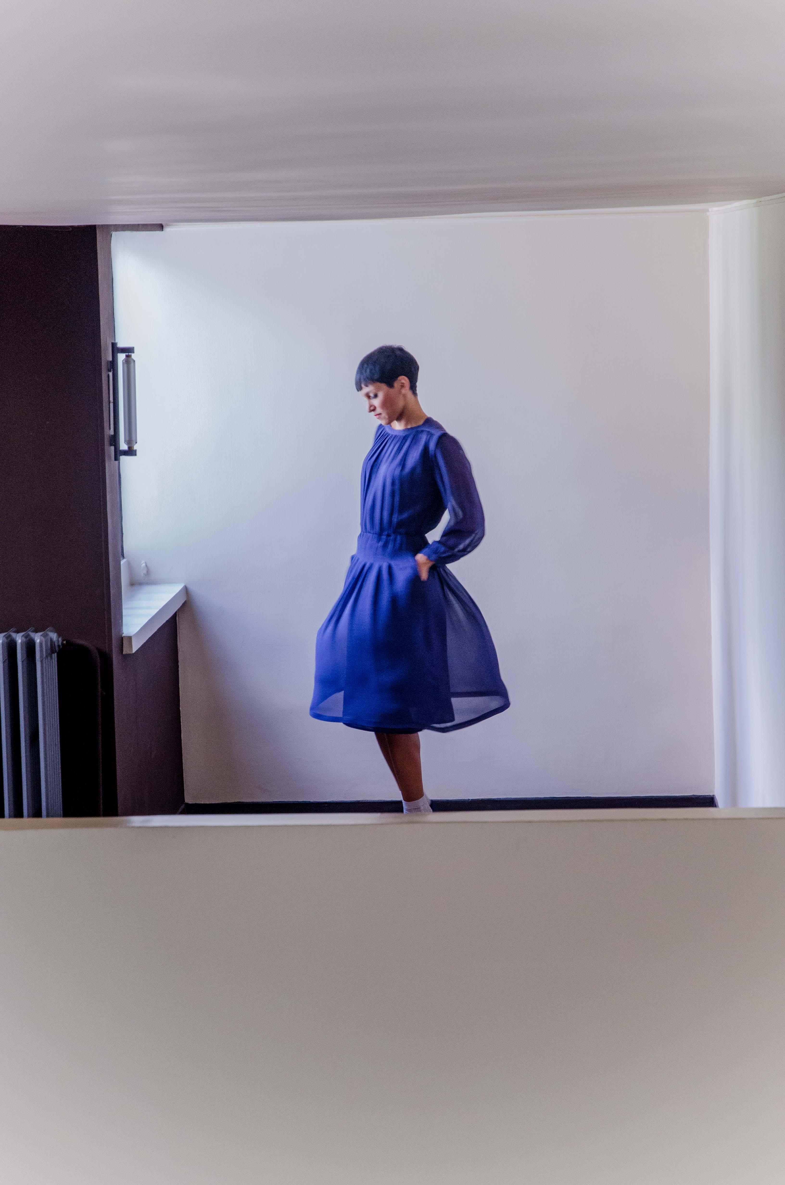 Robe soie Valentine Gauthier