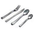 couverts jetable argent couverts plastique argentés