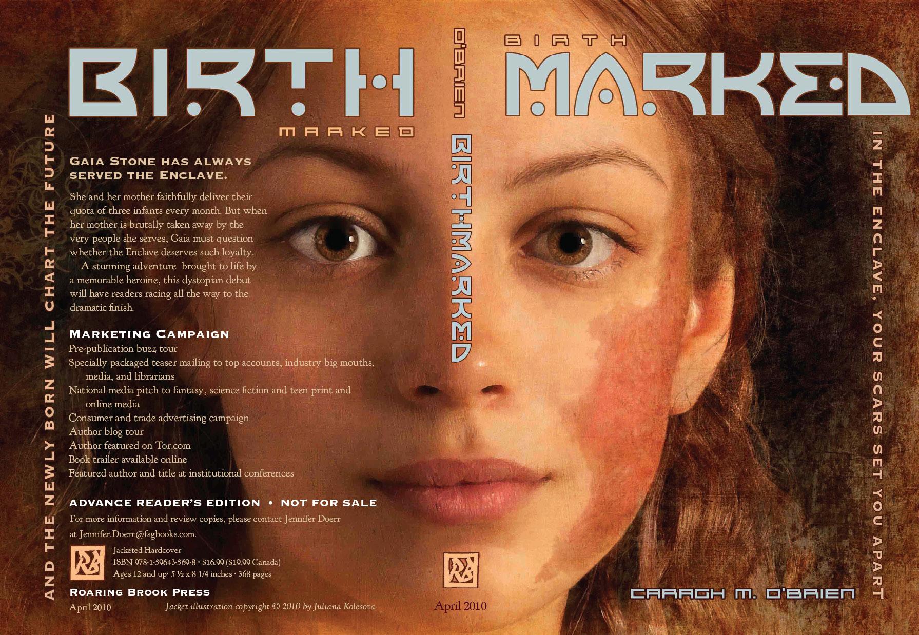 Birth marked tome1: rebelle, par Caragh M.O'Brien
