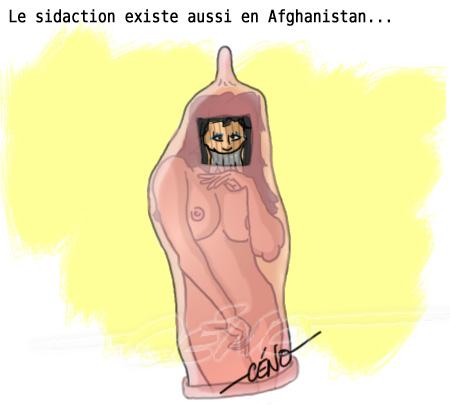 Céno Dessinateur - La Babole : Sidaction afghan