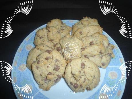 cookies halva aux pistaches et chocolat