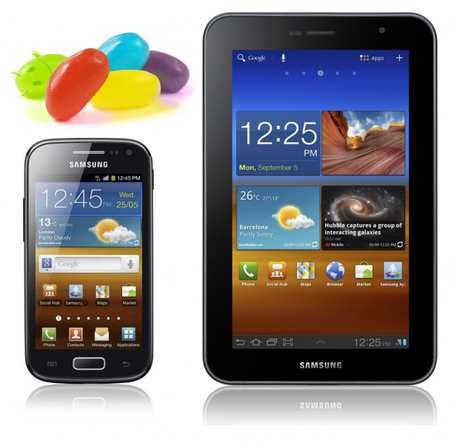 Samsung Ace 2 Galaxy Tab 7 Plus