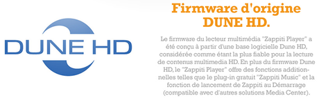 Déballage du Zappiti Player zappiti-dune