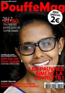 poufmag, avec Audrey Pulvar en couverture