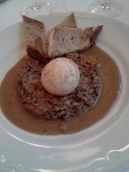 Oeuf bio mollet duxelles de champignons 255x340