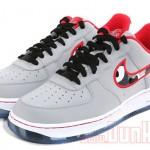 Nike Air Force 1 Low Fighter Jet Wolf Grey Hyper Red