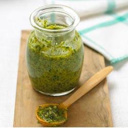 Pisto coriandre et noix