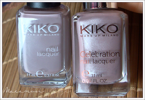 [Nail Art] Duo de Kiko, triangle et stripping tape