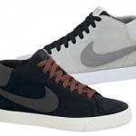 Nike Blazer Mid PRM VNTG Canvas Nike Blazer Mid LR Black & Grey