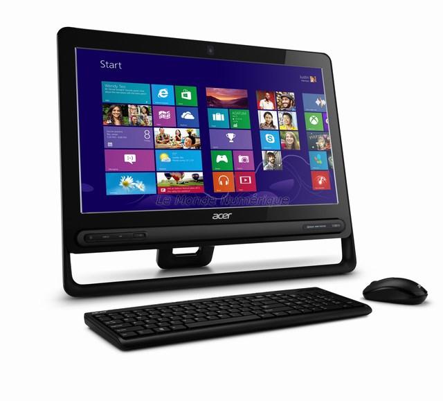 Acer lance un nouvel ordinateur tout-en-un abordable sous Windows 8
