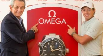 Rory McIlroy signe chez omega