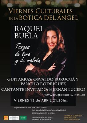 Raquel Buela à nouveau à la Botica del Angel [à l'affiche]