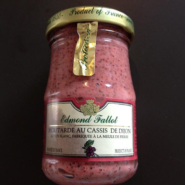 Salade cèleri, pommes & moutarde au cassis de Dijon