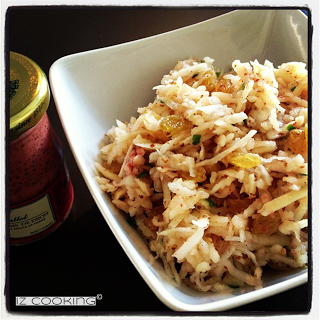 Salade cèleri, pommes & moutarde au cassis de Dijon