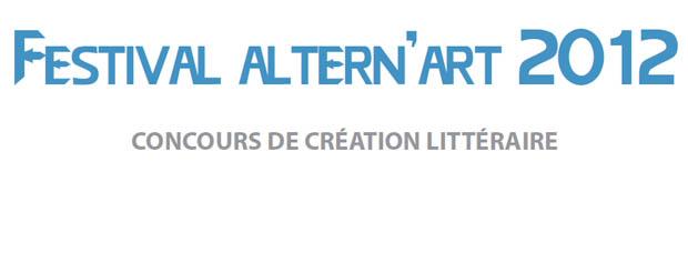 Concours de création littéraire du Festival Altern'Art de Québec