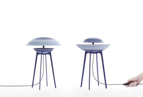 Dessus Dessous objets lumineux par Constance Guisset