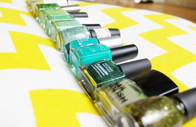 Le Défi du lundi : Du vert, du vert, du vert...