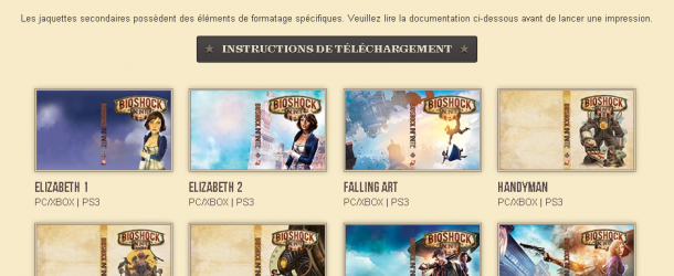 Bioshock Infinite ~ 8 nouvelles jaquettes