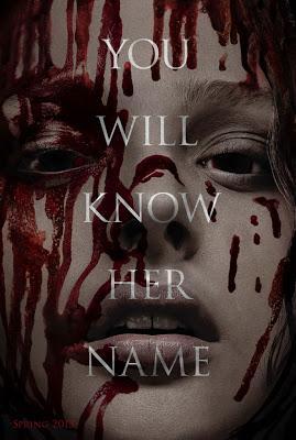 Chloë Grace Moretz, Carrie, remake, De Palma, poster, affiche, YOU WILL KNOW HER NAME
