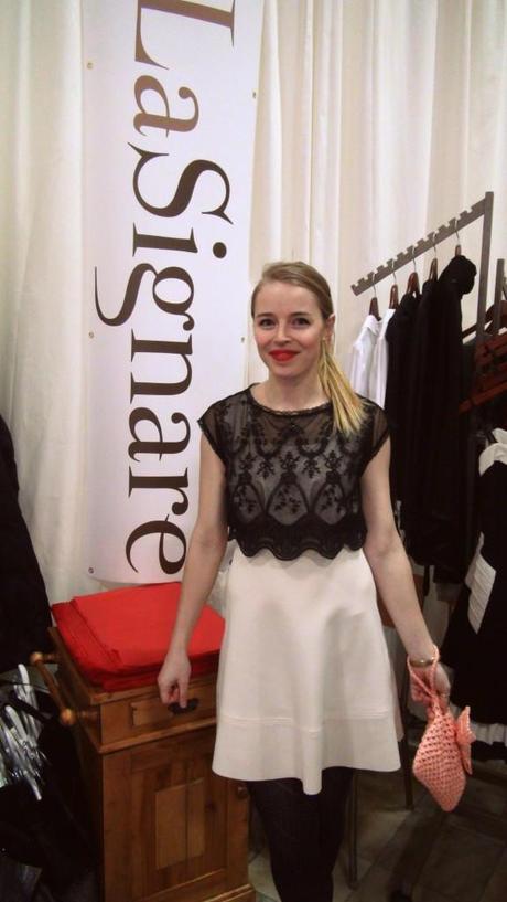 Look #1 JA Josée-Anne habillée par La Signare salon mode Sherbrooke