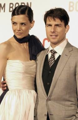 Tom Cruise et Katie Holmes 