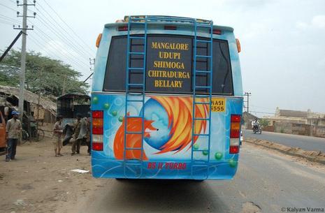 photo bus firefox mysore inde humour insolite