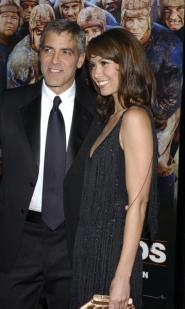 Sarah Larson et George Clooney