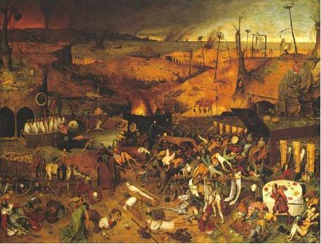 Breughel Le triomphe de la mort en 1520
