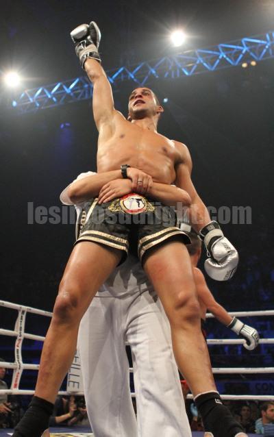 Kick-boxing Abdellah Ezbiri, champion du monde