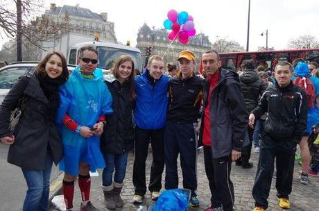 Marathon de paris 2013 giao tigrou baptiste adrien jean-pierre run reporter run giao